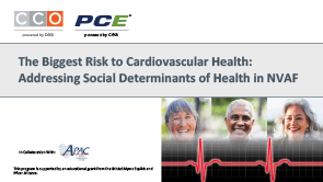 Slides: SDOH in NVAF
