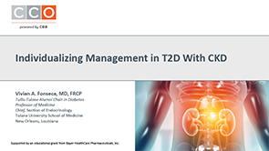 Management in T2D with CKD