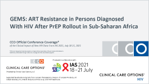 GEMS: PrEP and Resistance