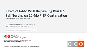 6-Mo PrEP + HIVST