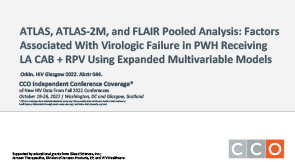Factors Associated With Virologic Failure in LA ART