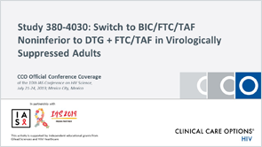 Switch to BIC/FTC/TAF