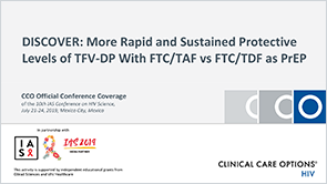 DISCOVER: TFV-DP Levels