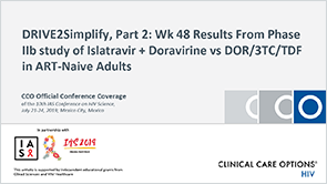 Islatravir + Doravirine