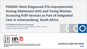 POWER: STIs and PrEP in Adolescent Girls and Young Women