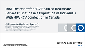 HIV/HCV: DAA Therapy