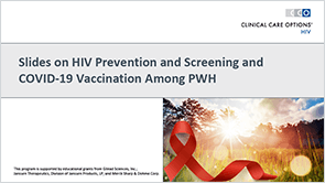 Slides: HIV and COVID-19 Prevention