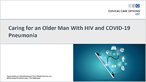 Slides: Man With COVID-19