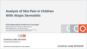 Skin Pain in Children With AD
