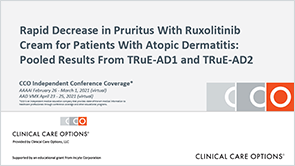 Ruxolitinib Cream for AD