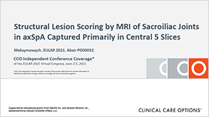 MRI AxSpA