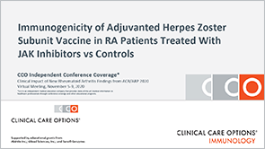 HZ/su Vaccine With JAKs