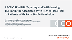 ARCTIC REWIND: TNFi Taper