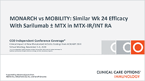 Sarilumab Â± MTX