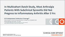 Dutch Arthralgia Cohorts