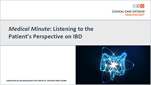 Slides: Patient Perspective