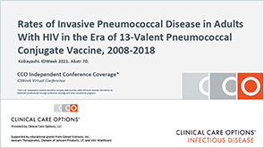 PCV13 and IPD in HIV