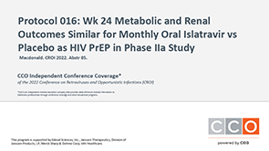 Monthly Islatravir for PrEP