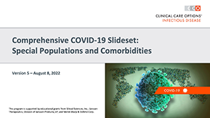 COVID-19 Special Populations