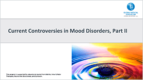 Mood Disorders Controversies, Part 2