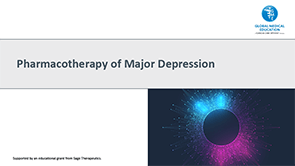 Slides: Pharmacotherapy of Major Depression