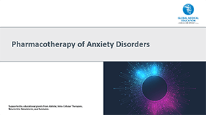 Slides: Pharmacotherapy of Anxiety Disorders
