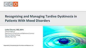Tardive Dyskinesia in Patients With Mood Disorders