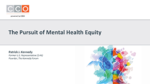 Slideset: The Pursuit of Mental Health Equity