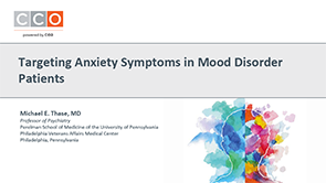 Slideset: Anxiety in Mood Disorder