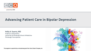 Slideset: Patient Care in Bipolar Depression
