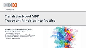 Slideset: MDD Treatment Principles