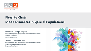 Slideset: Mood Disorders in Special Populations
