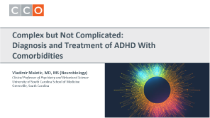 ADHD With Comorbidities