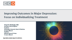 Major Depressive Disorder