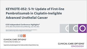 KEYNOTE-052 5-Yr Update
