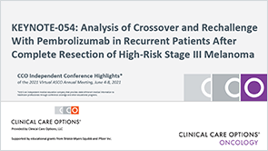KEYNOTE-054 Recurrence