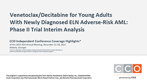 Venetoclax/Decitabine in Adverse-Risk AML