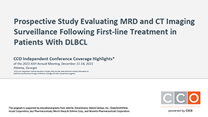 MRD Surveillance in DLBCL
