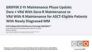 GRIFFIN Update: Dara-R Maintenance