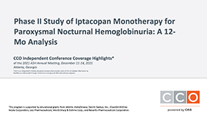 Iptacopan for PNH