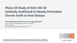 Axatilimab in cGVHD