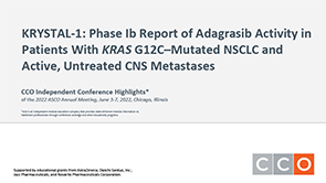KRYSTAL-1 CNS Cohort