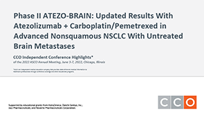 ATEZO-BRAIN Update