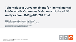 Tebentafusp + Anti–PD-L1: Cutaneous Melanoma