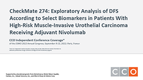 CheckMate 274: Biomarker Analysis