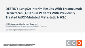 DESTINY-Lung02: Interim Analyses