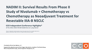 NADIM II: Neoadjuvant Nivo + CT