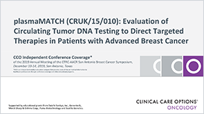 plasmaMATCH: ctDNA to Direct Tx in Adv BC