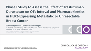 T-DXd and QTc/PK in MBC