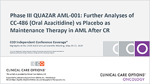 QUAZAR AML-001: CC-486